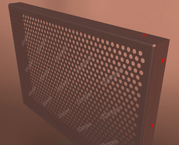 LSSHQ Tôle Perforée En Acier Inoxydable 1.2mm Grillage